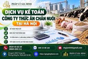 Dịch vụ kế toán công ty thức ăn chăn nuôi tại Hà Nội