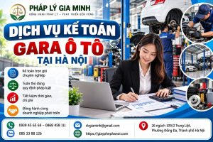 Dịch vụ kế toán gara ô tô tại Hà Nội