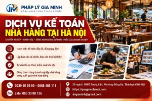 Dịch Vụ Kế Toán Nhà Hàng Tại Hà Nội