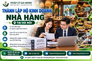 Thành lập hộ kinh doanh nhà hàng tại Hà Nội