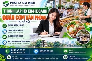 Thành lập hộ kinh doanh quán cơm văn phòng tại Hà Nội