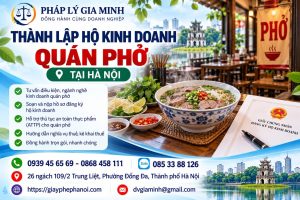 Thành lập hộ kinh doanh quán phở tại Hà Nội
